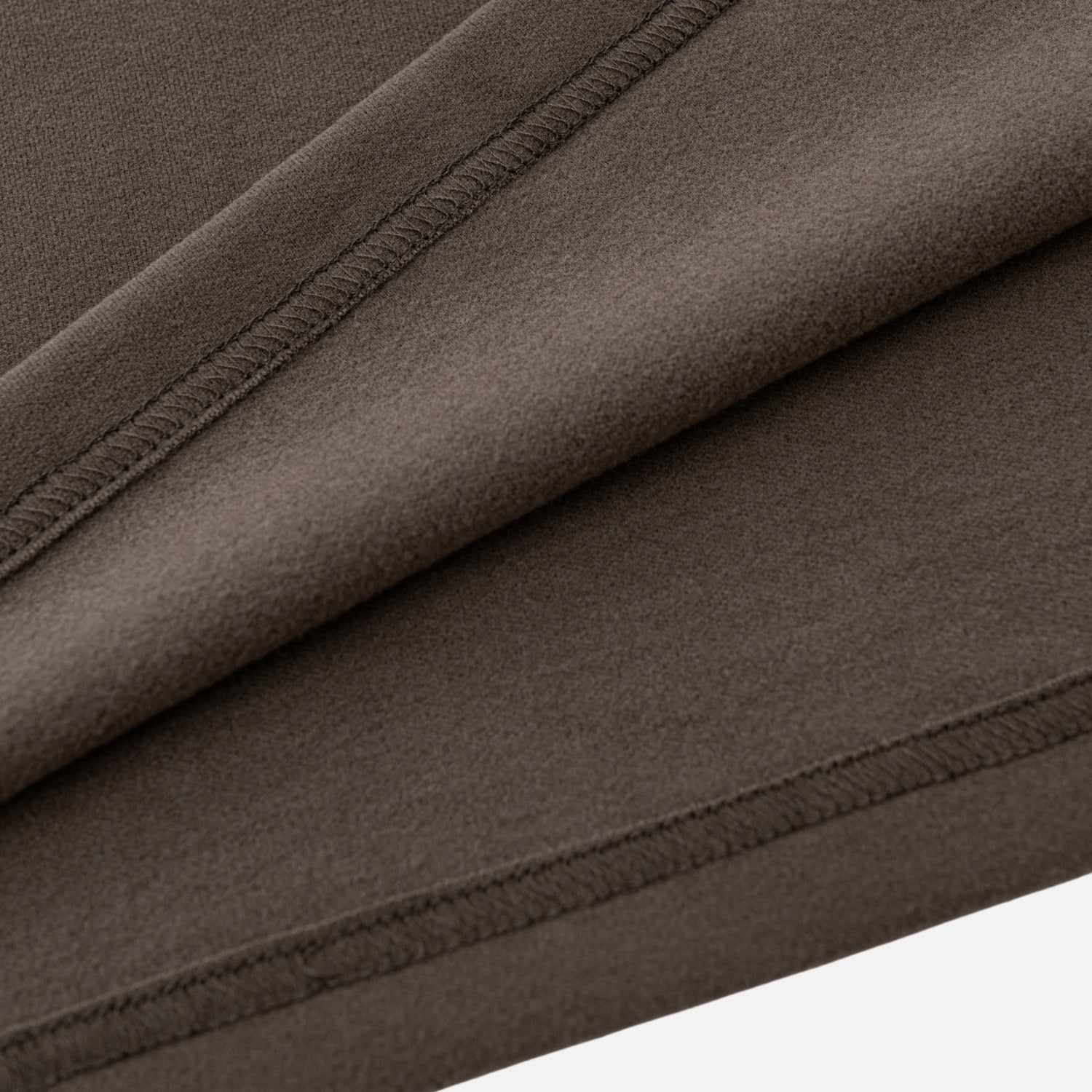 Layered Coral Fleece Long Sleeve Tee