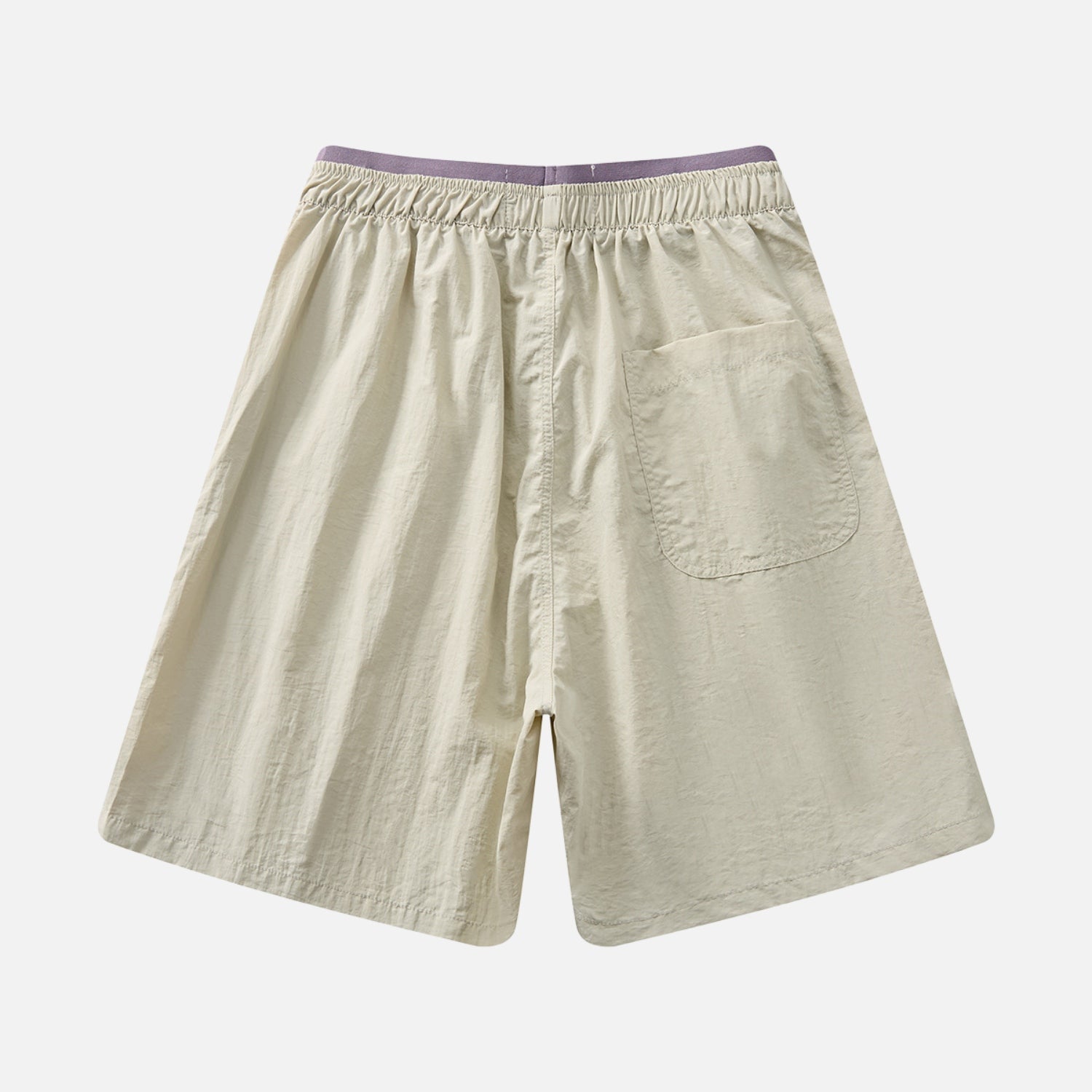Colorblock Double-Waist Shorts