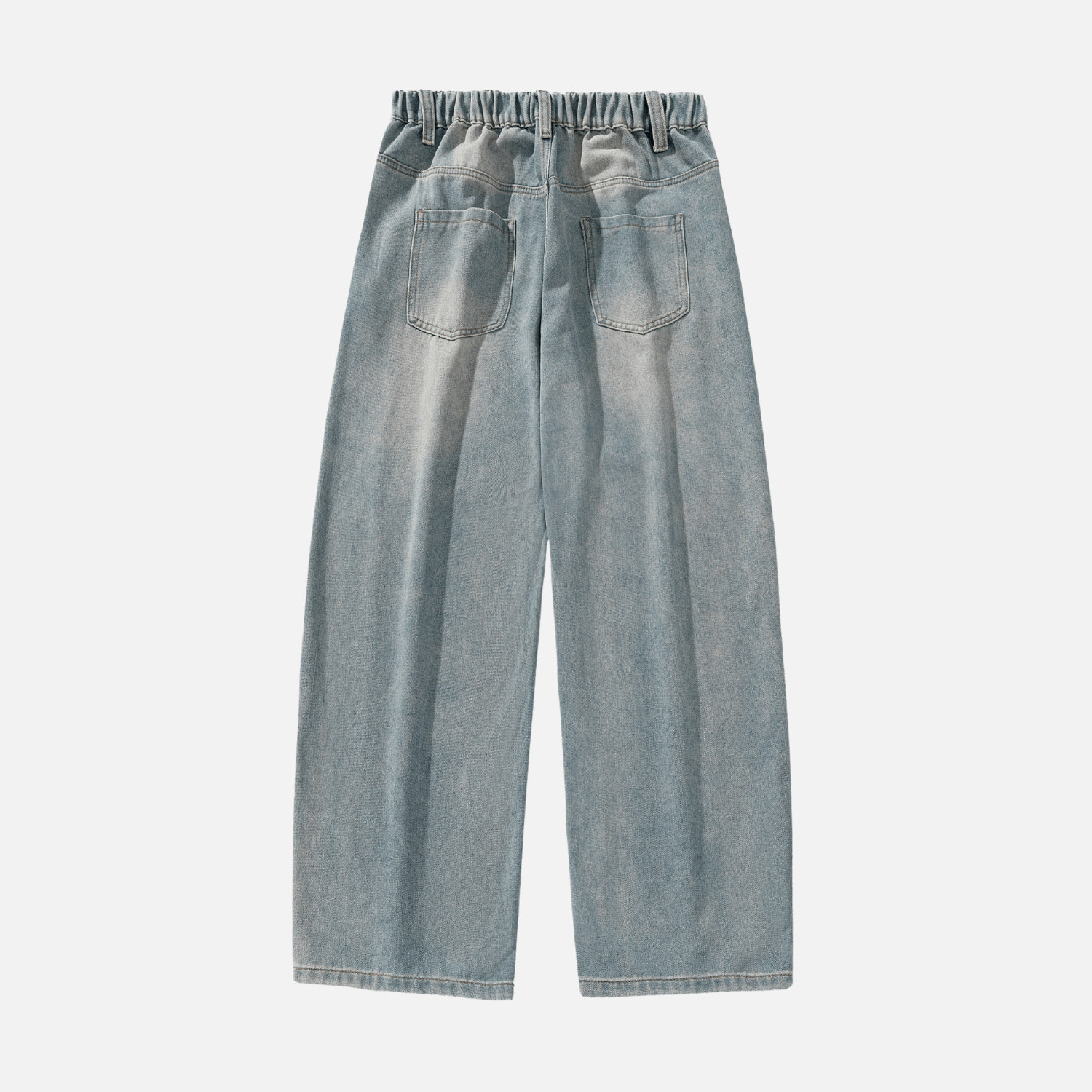 Vintage Washed Panel Jeans