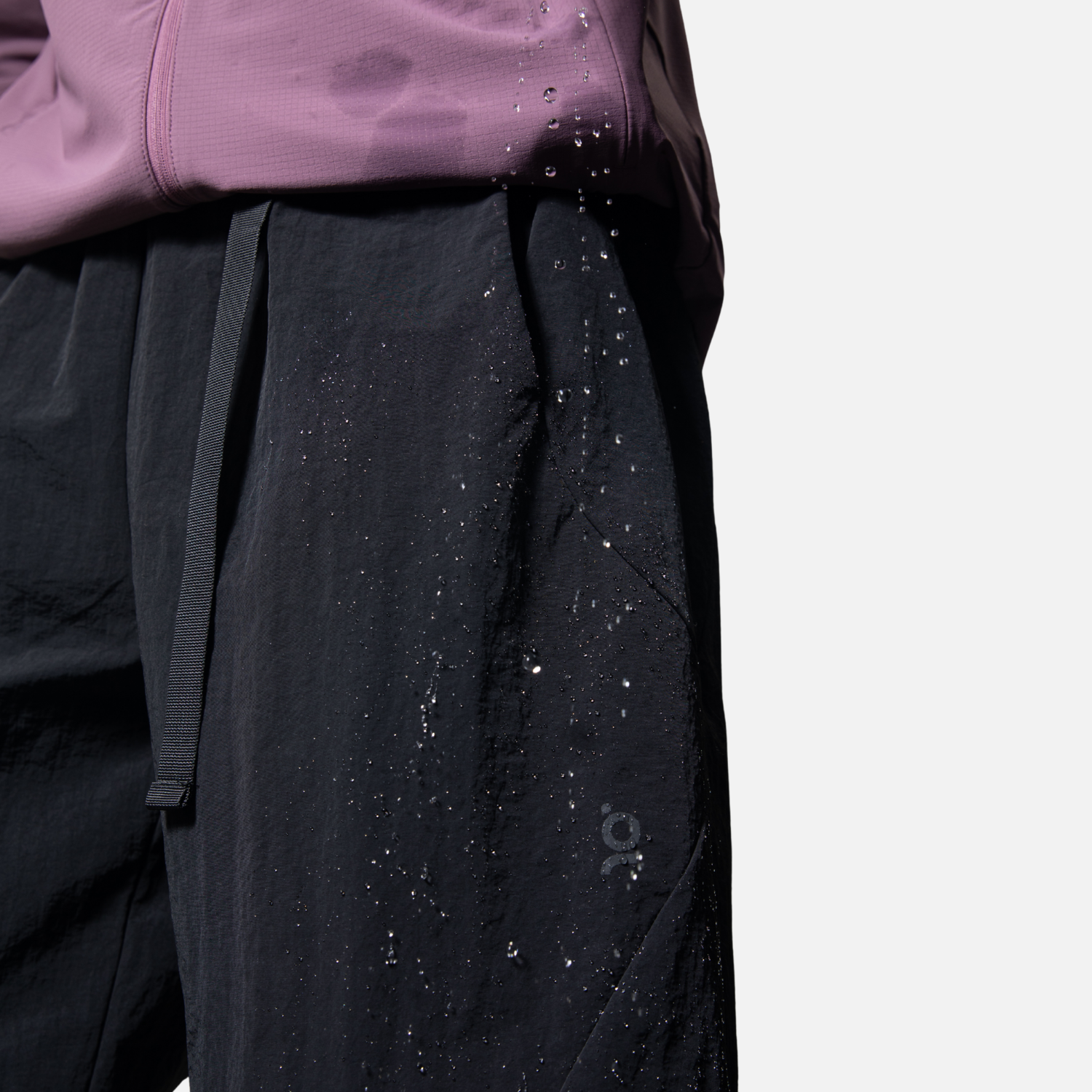 Segmented Adjustable Belt Cargo Pants