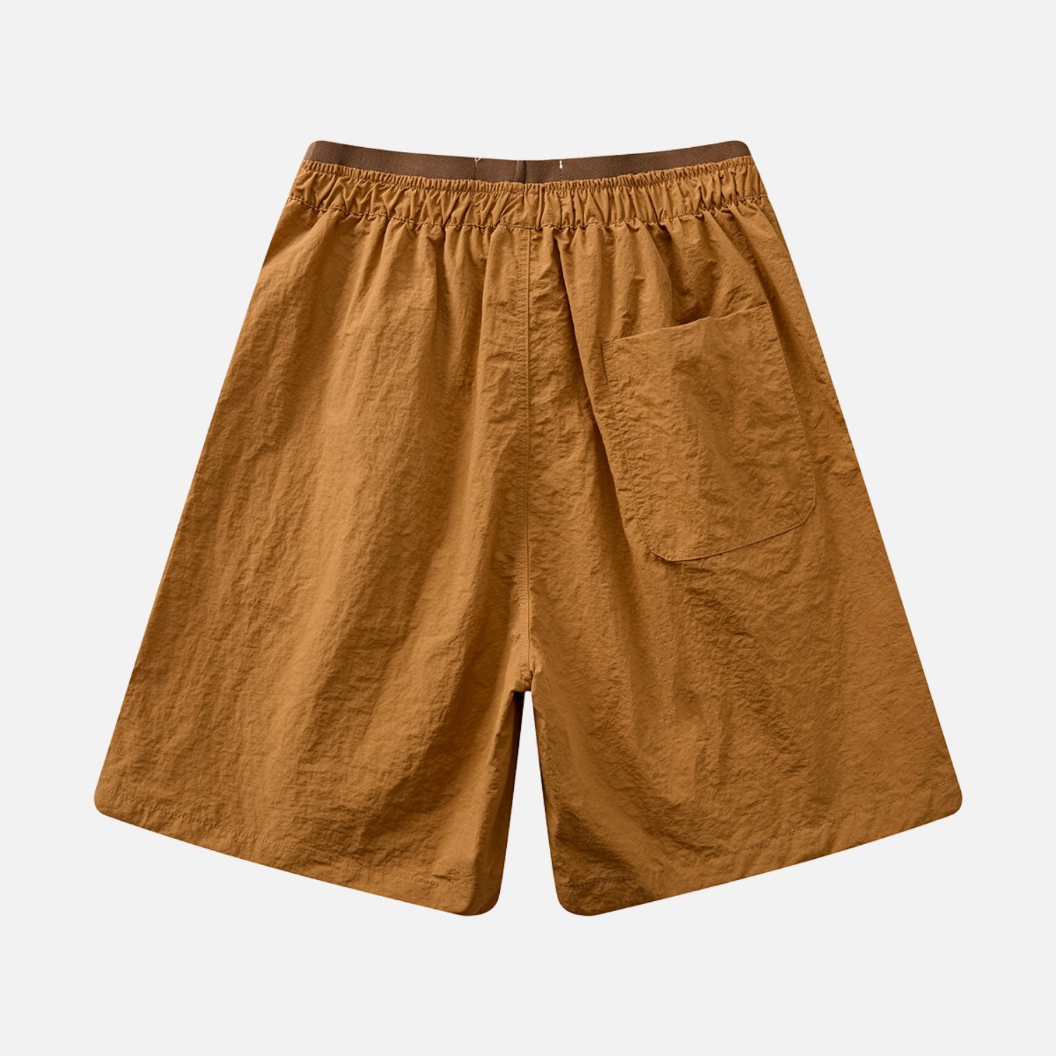 Colorblock Double-Waist Shorts