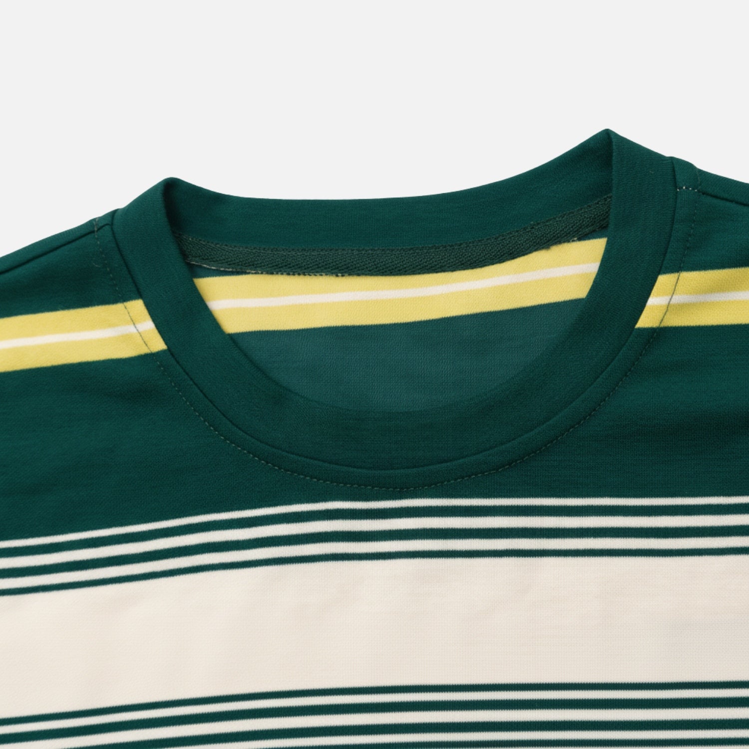 Camiseta de algodón de rayas vintage