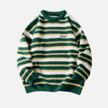 Heavyweight Striped Knit Sweater