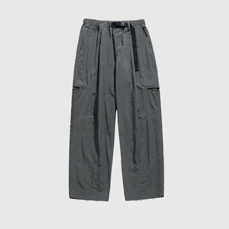 Pantalones Yamamoto con cinturón repelentes al agua