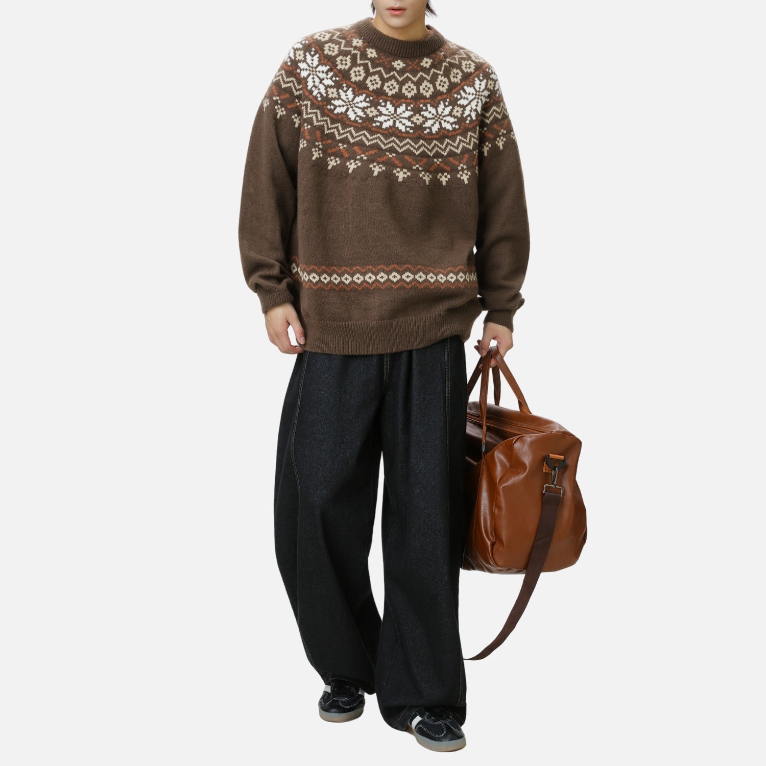 Fair Isle Knit Sweater