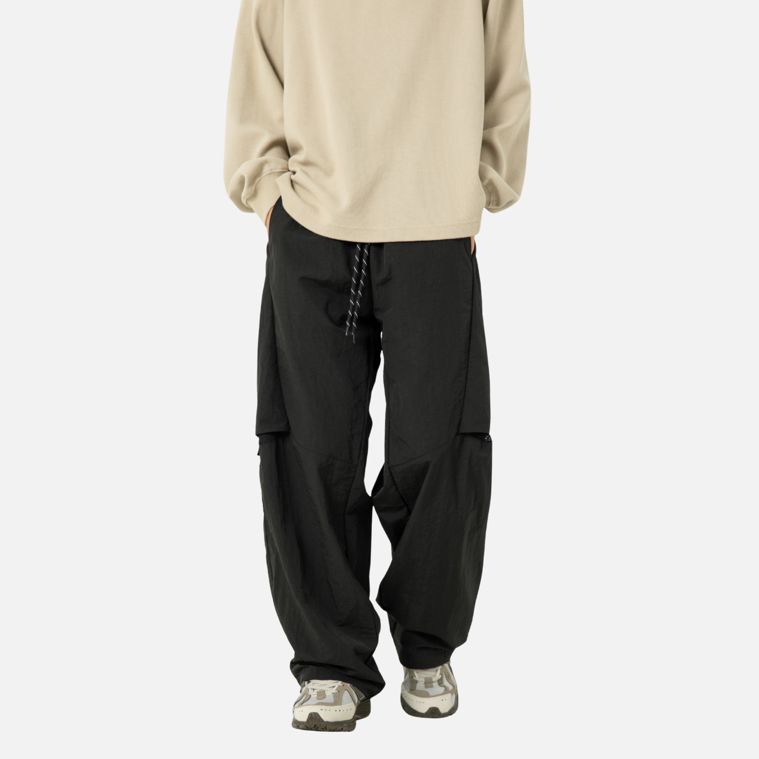 Verstellbare Cargohose aus Nylon