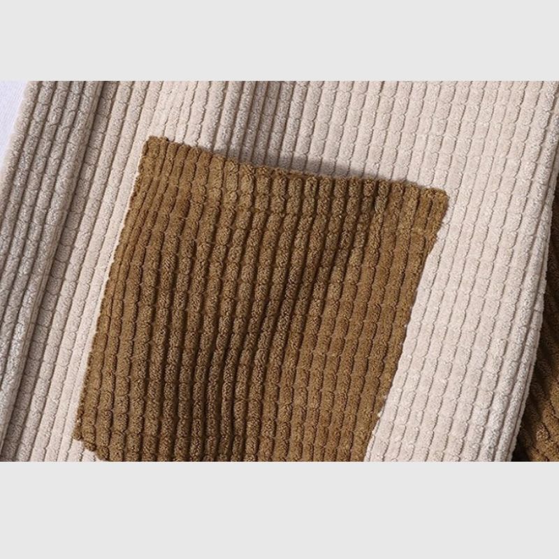 Conjuntos de pana con patchwork de gofres