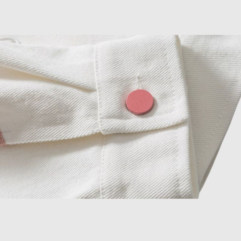 Dopamine Colorblock Tape-Paneled Jacket