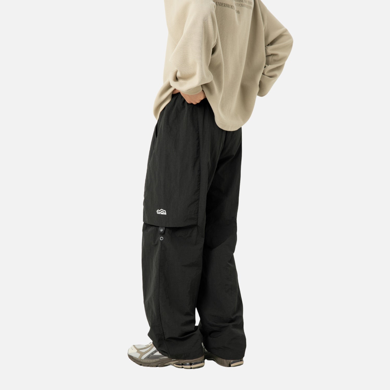 Verstellbare Cargohose aus Nylon