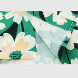Camisas florales verdes