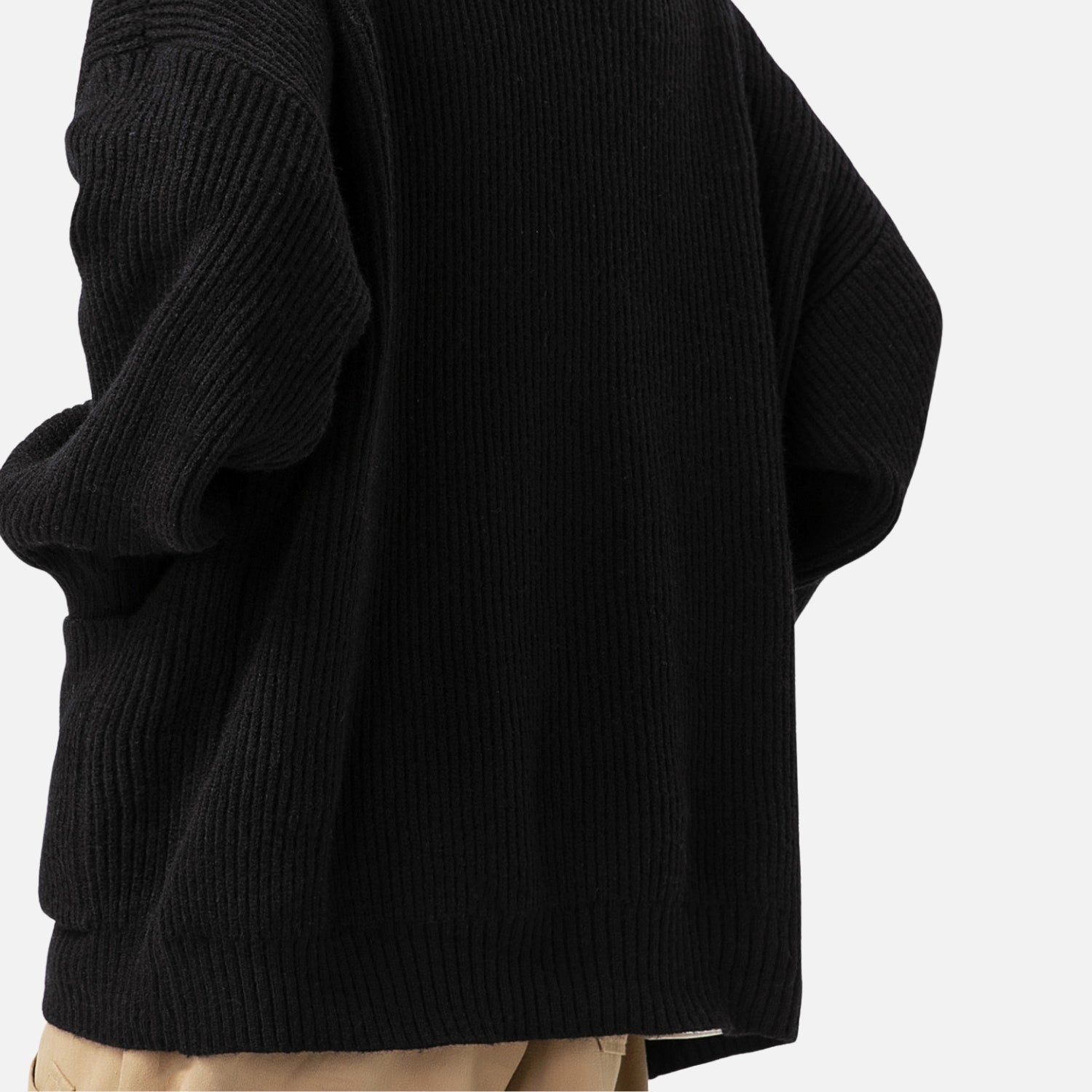 Chunky Textured Knit Cardigan