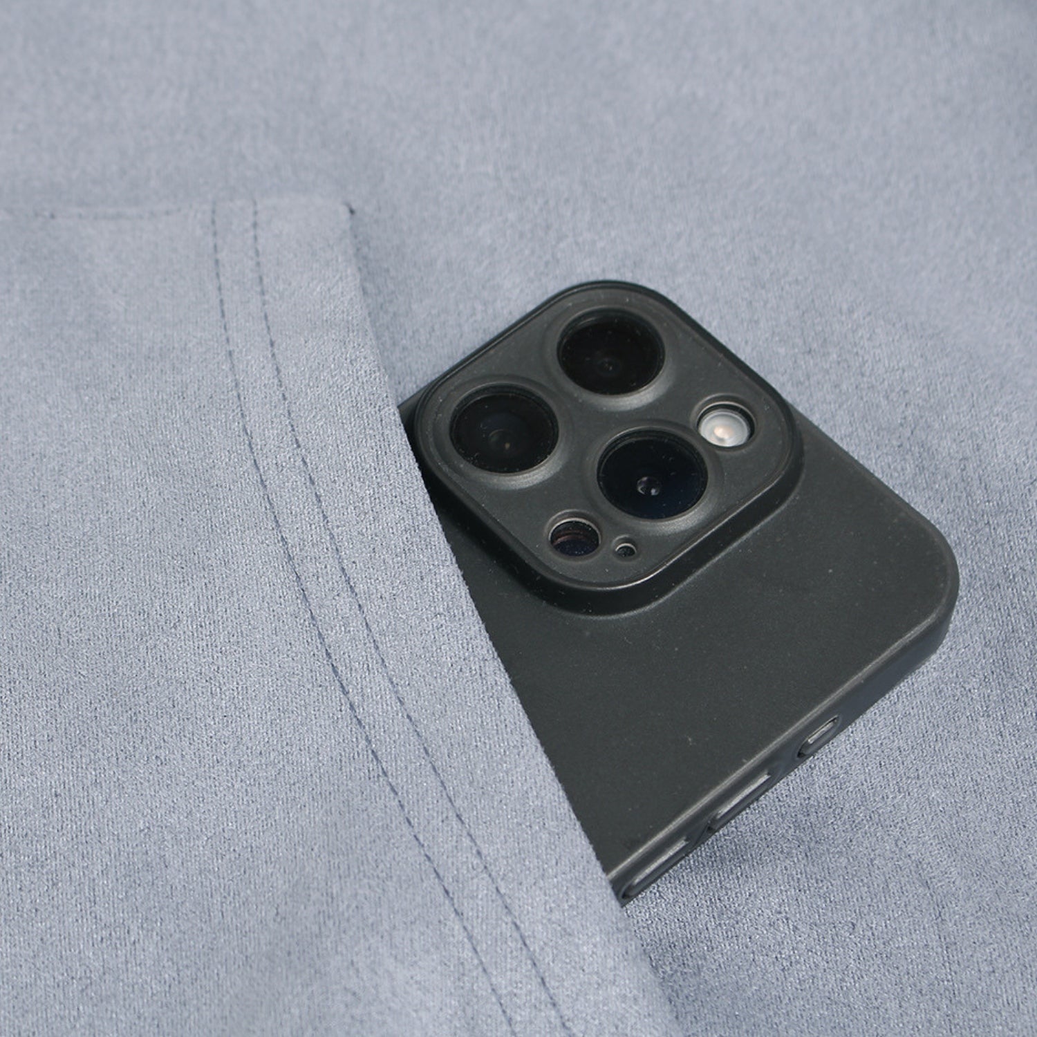 Retro Suede Hoodie Jacket