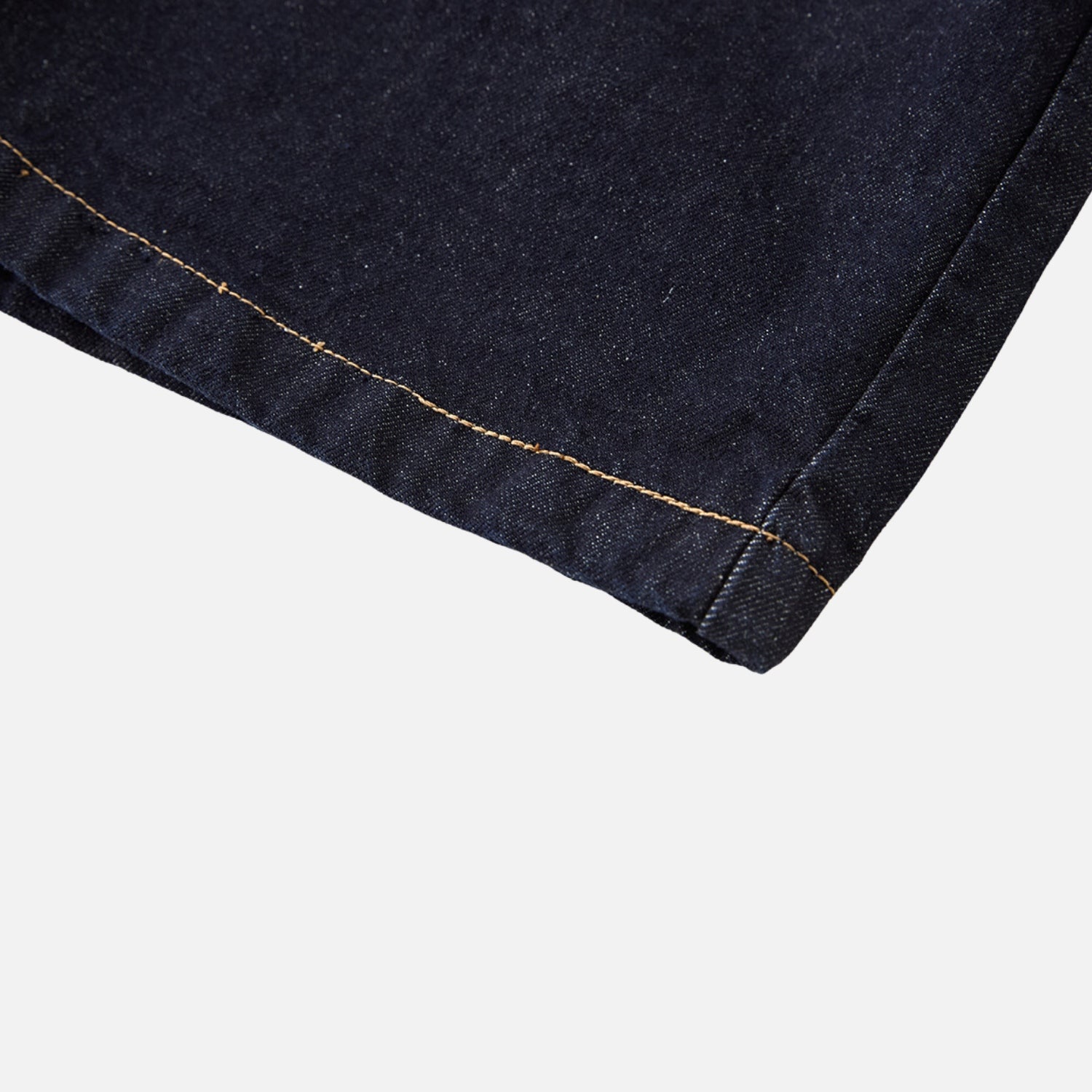 Pantalones cortos de mezclilla con bloques de color