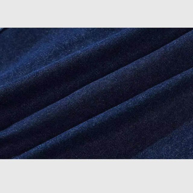 Denim Multi-pocket Shirts
