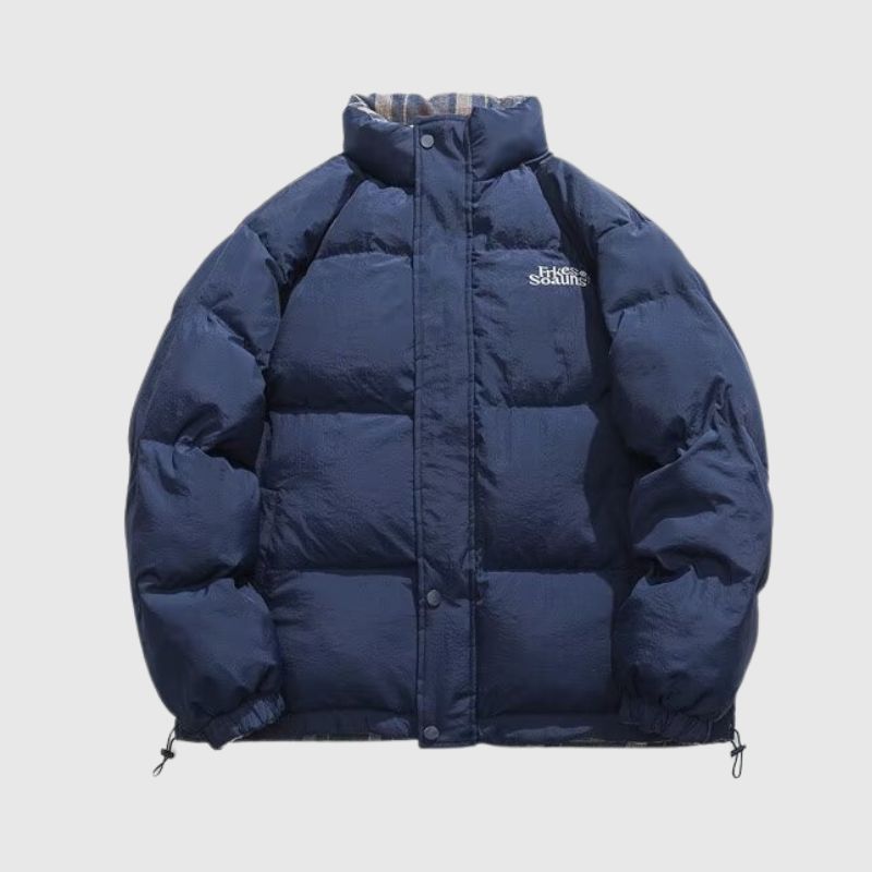 Reversible Sporty Casual Padded Jacket