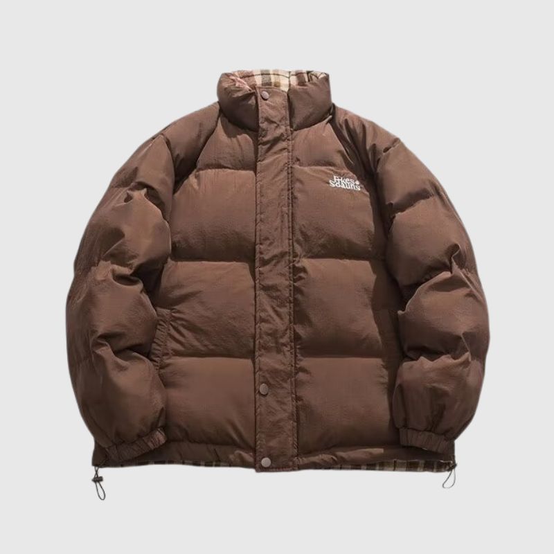 Reversible Sporty Casual Padded Jacket