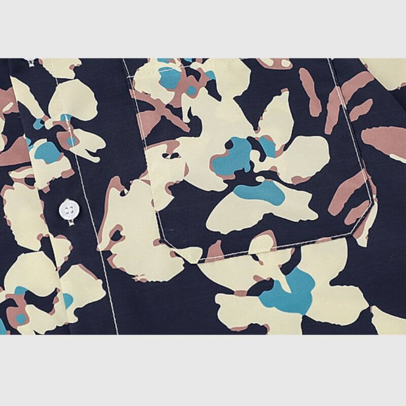 Vintage-Blumenhemden