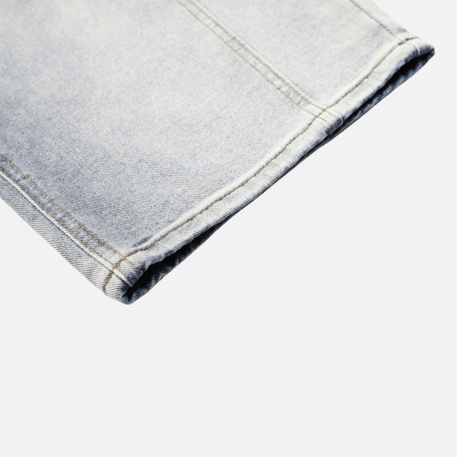 Farbenverlauf gewaschene baggy Jeans
