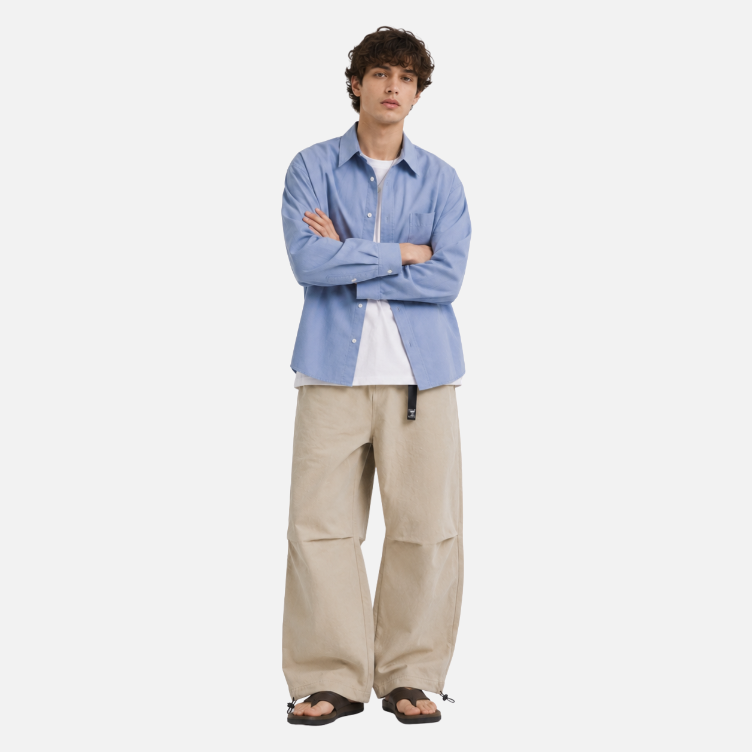 Pantaloni casual in cotone base