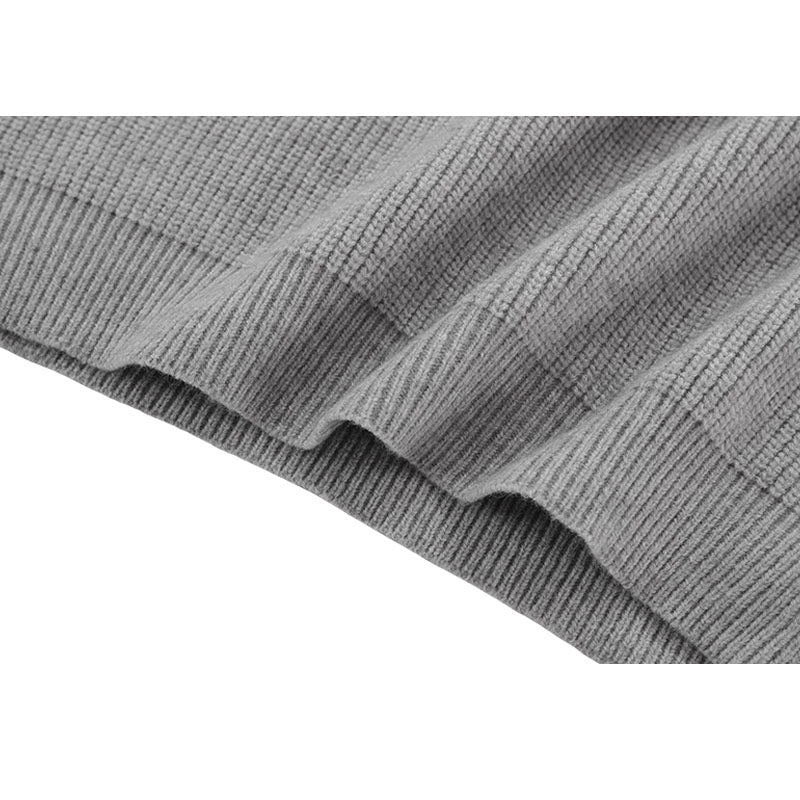 Pullover im Denim-Patchwork-Design
