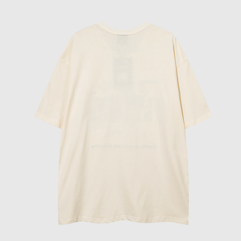 Camiseta con parche de estrella callejera