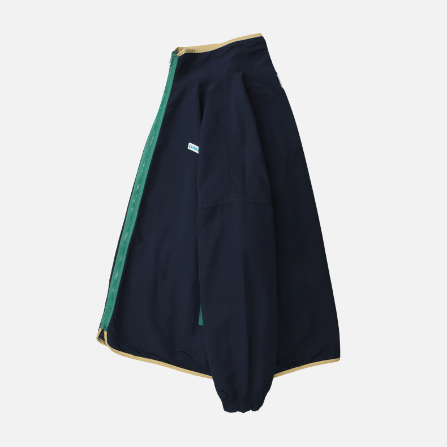 Reversible ColorBlock Stand‑Collar Jacket