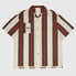 Camisa de diseño de rayas vintage