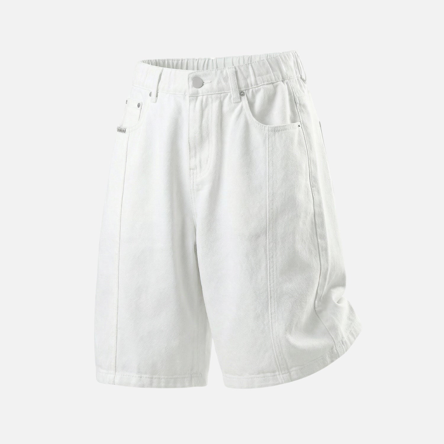 Textured Twill Cargo Shorts