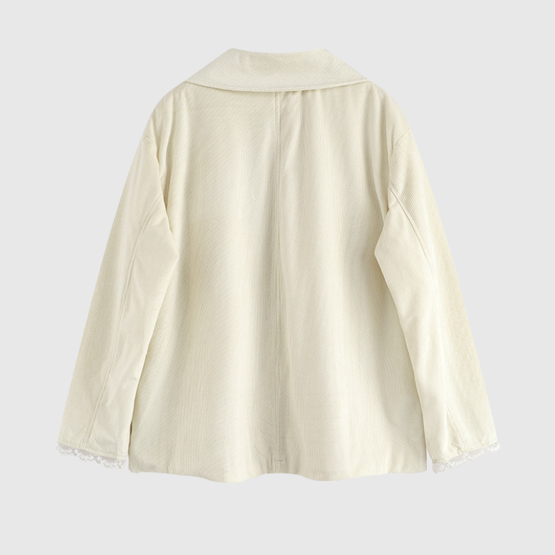 Lace Trim Blazer