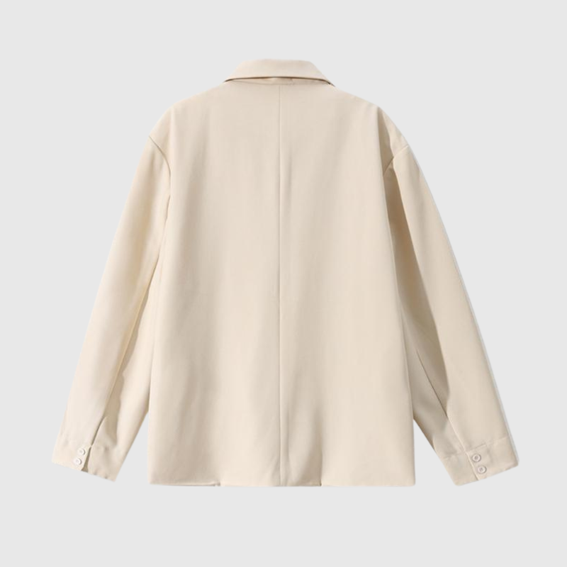 Lässiger Blazer mit aufgesetzten Taschen