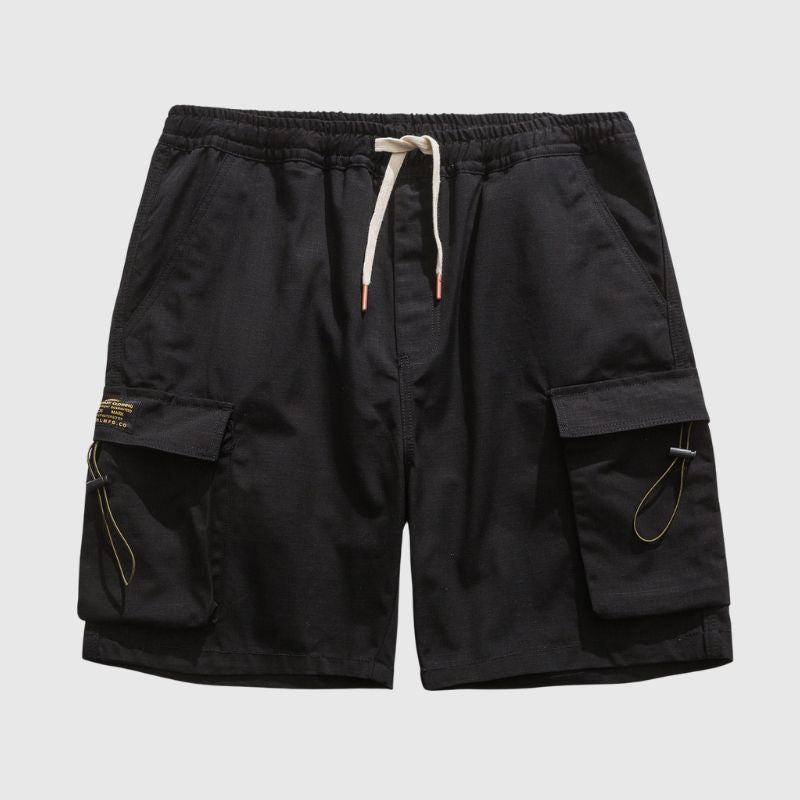 Casual Solid Cotton Shorts
