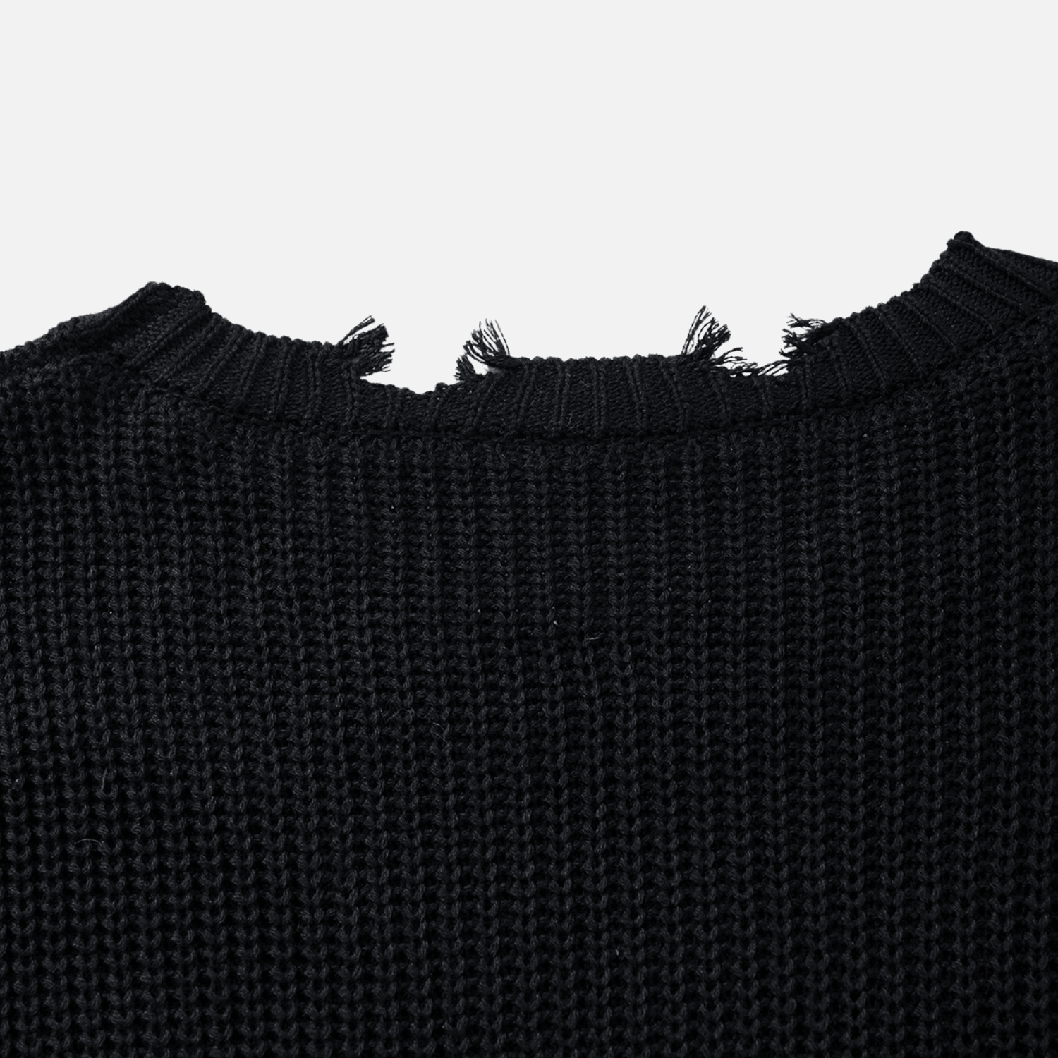 Skull Sleeveless Knit Sweater