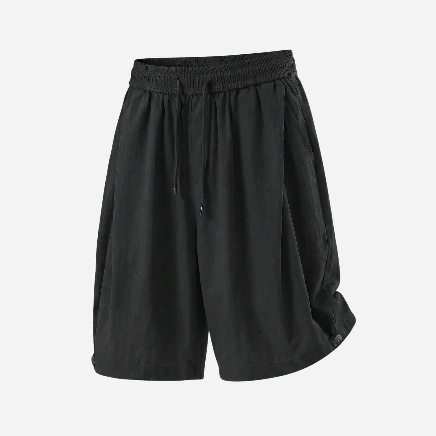 Pantalones cortos entallados plisados Clean-Fit