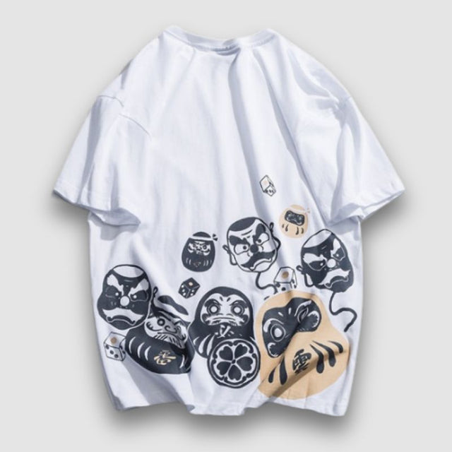 Camiseta con diseño estampado de patrón vintage