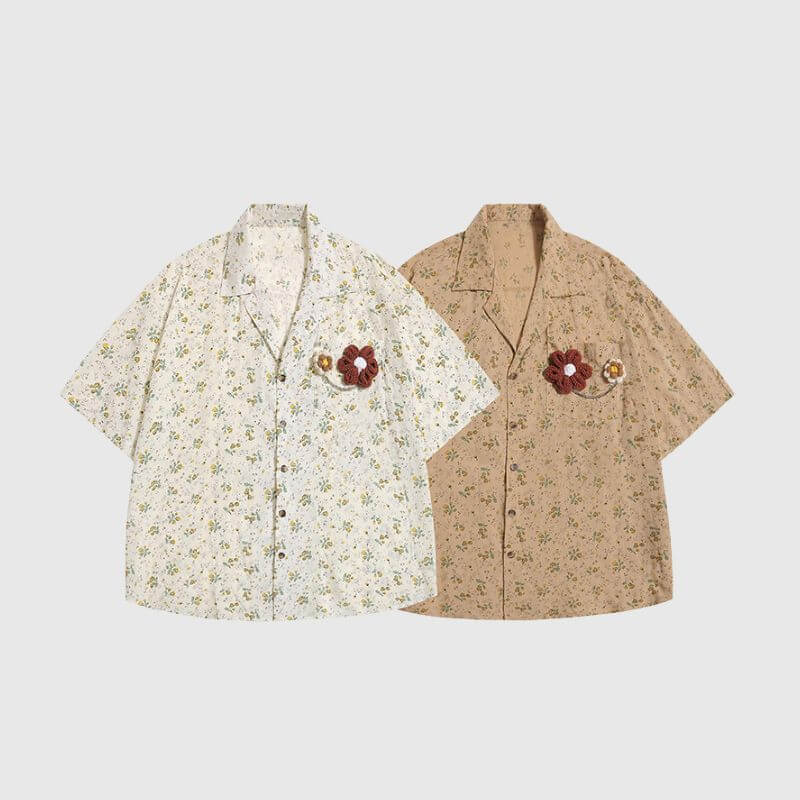 Chiffon Floral Shirts