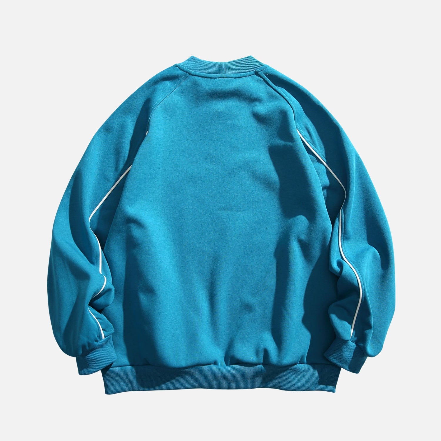 Japanese Colorblock Crewneck Sweatshirt