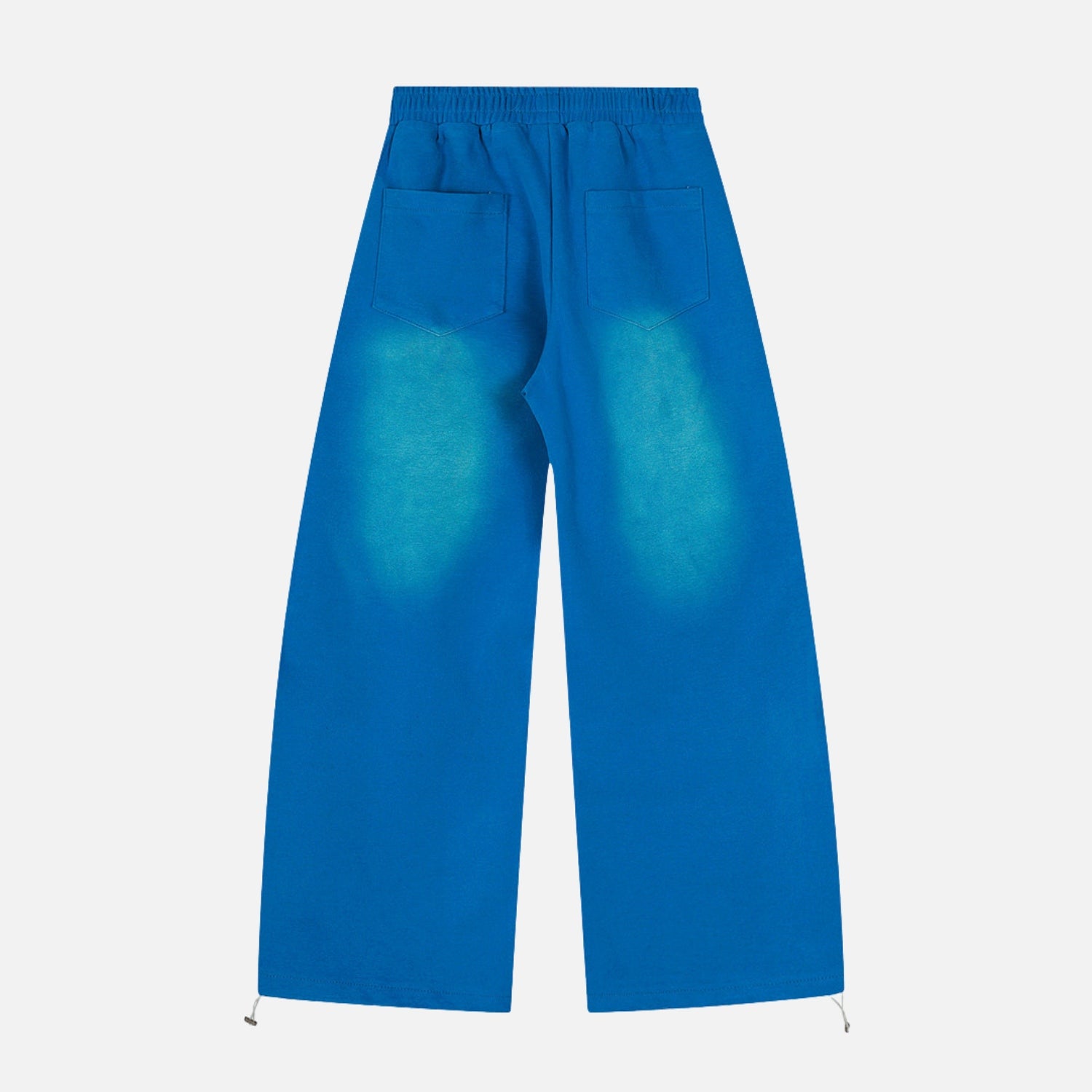Drawstring Colorblock Spray Pants
