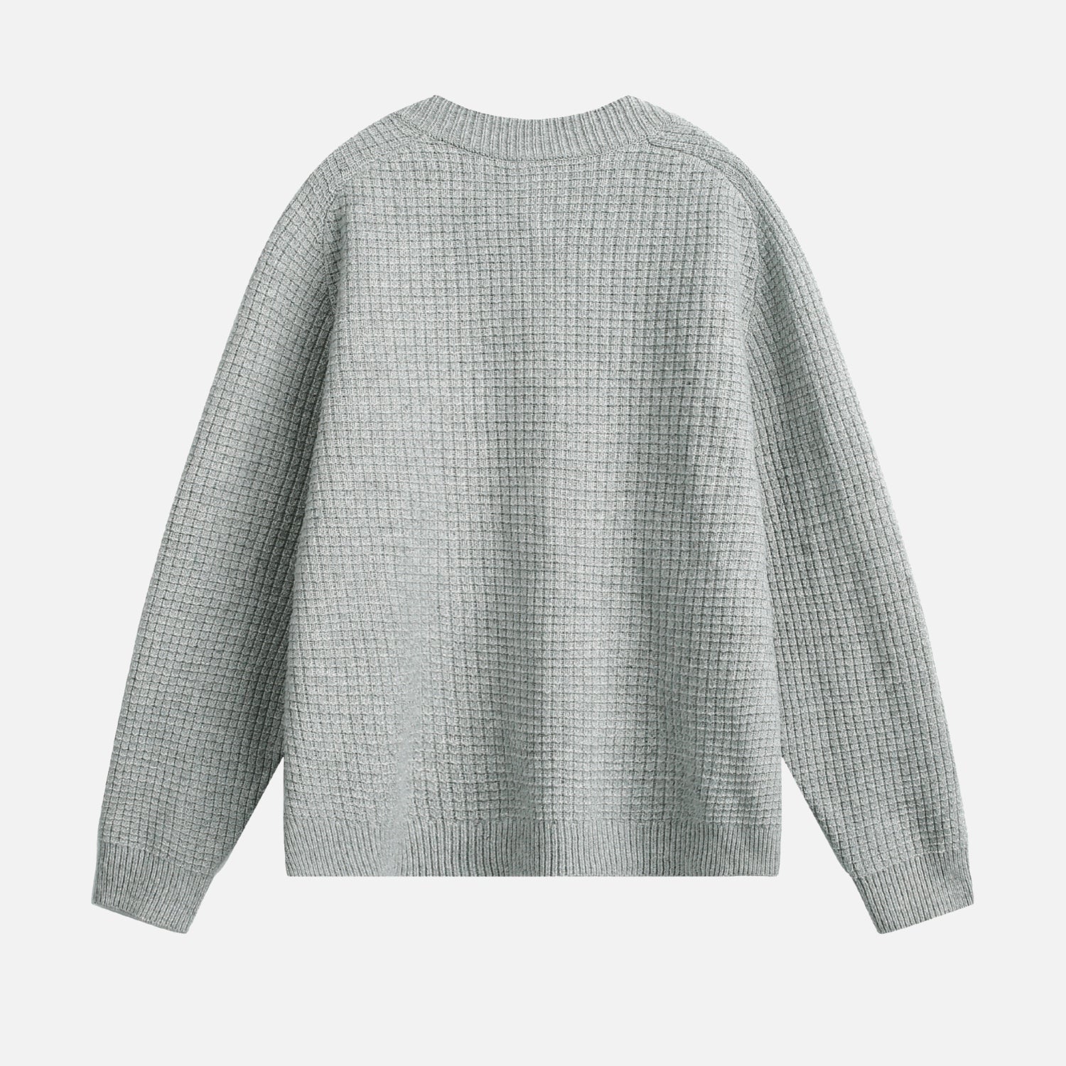 Textured Half-Zip Knit Sweatshirts