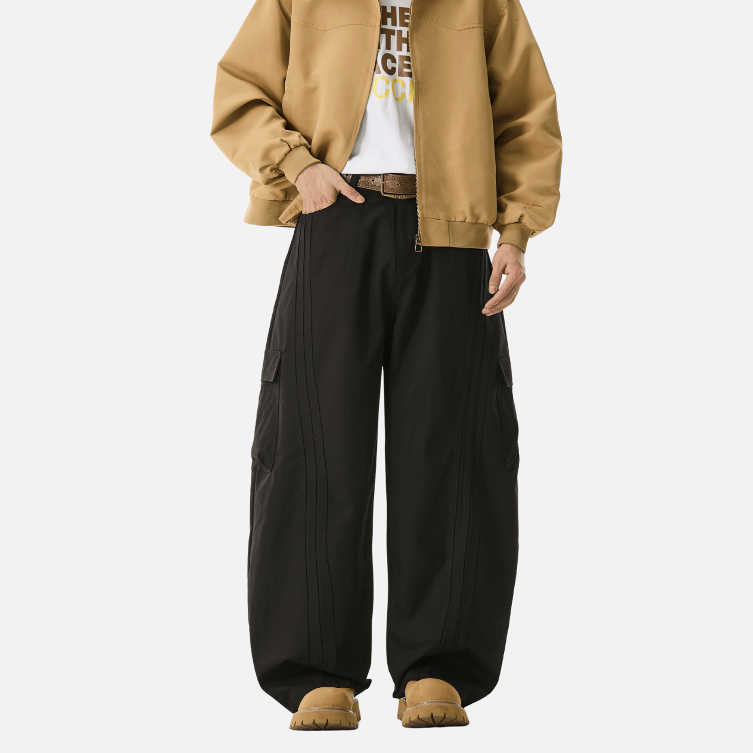 Vintage Patchwork Cargo Pants