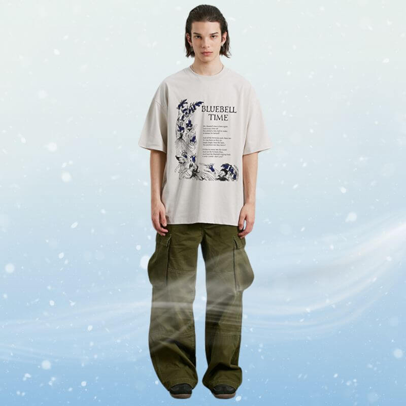 Cleanfit Vintage Bluebell T-Shirt