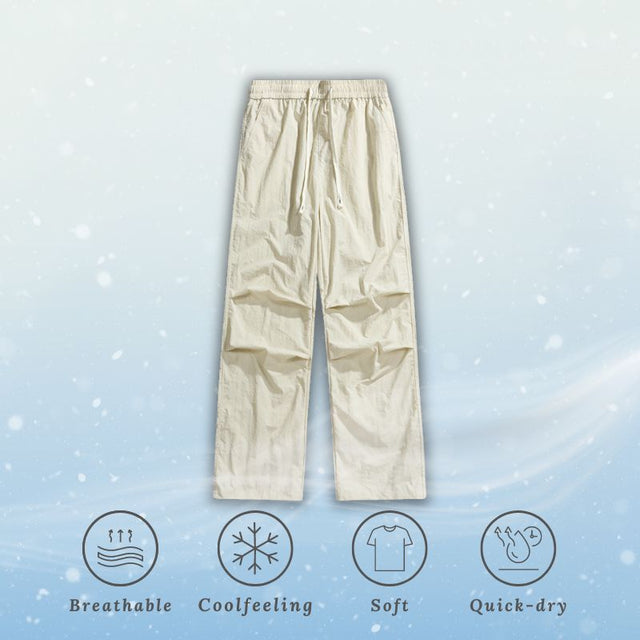 Ice Silk Parachute Pants