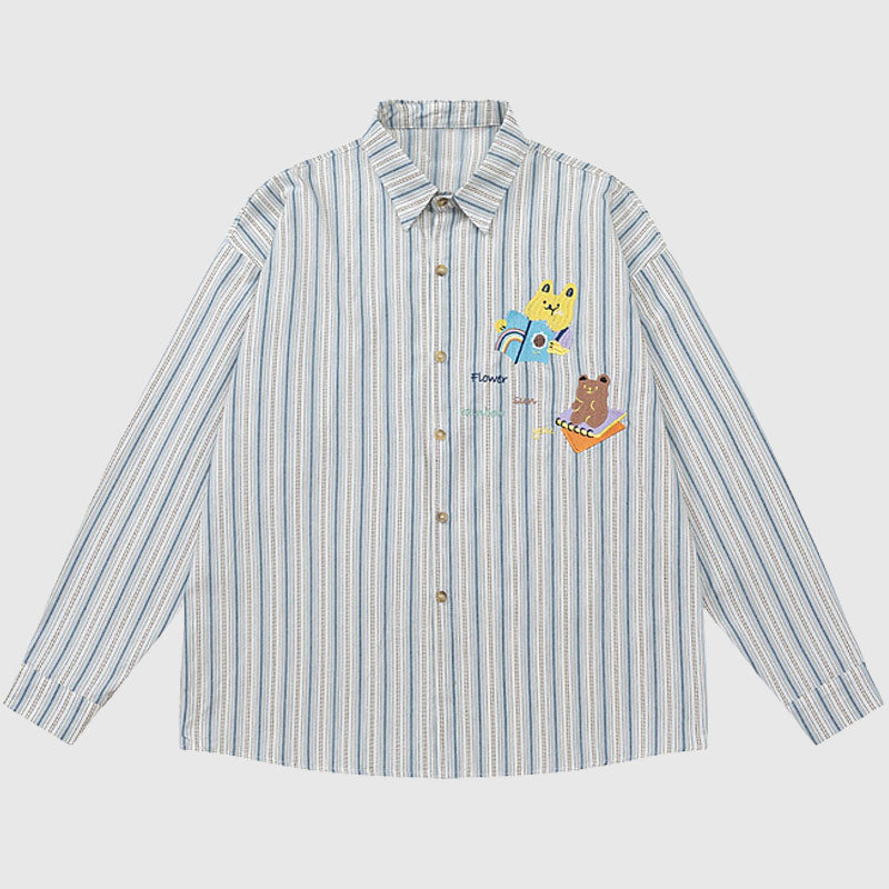Lustige Bärenstreifen-Shirts