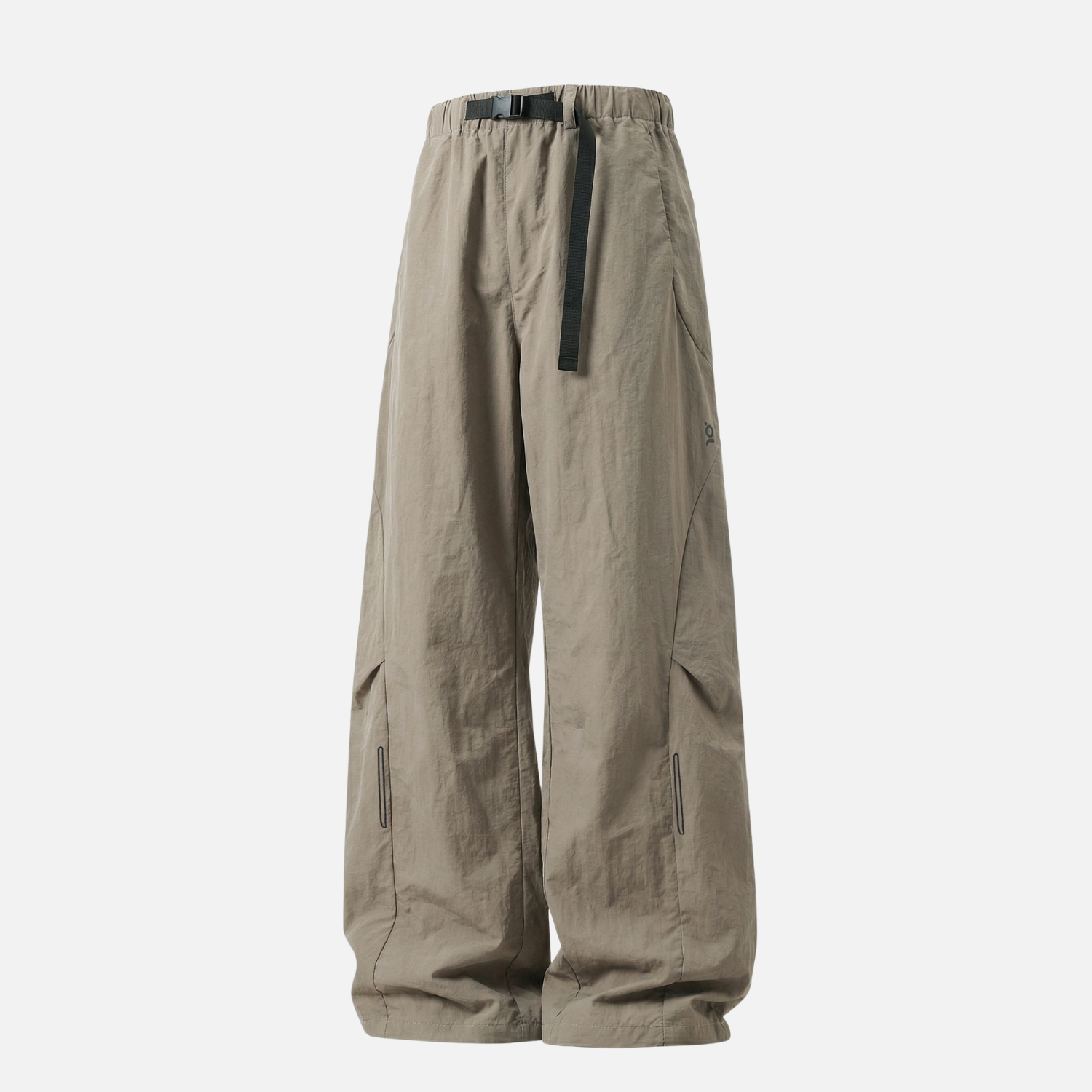 Segmented Adjustable Belt Cargo Pants