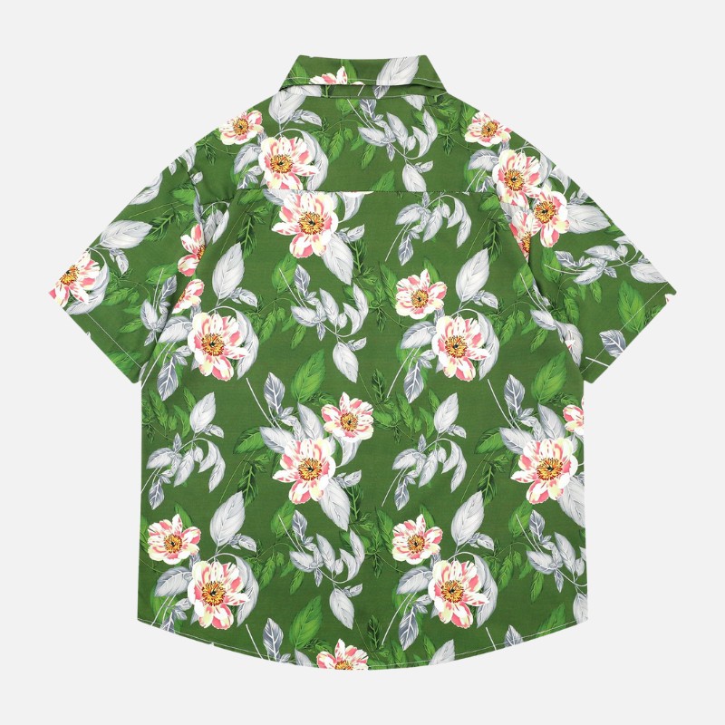 Floral Print Hawaiian Shirt