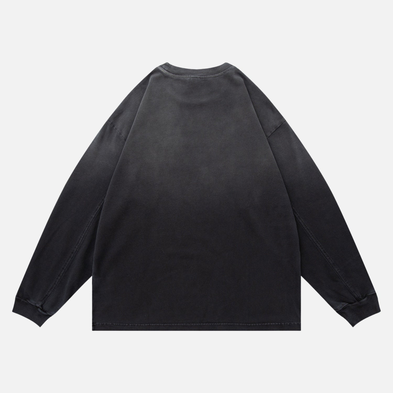 Sudaderas de algodón con degradado lavado