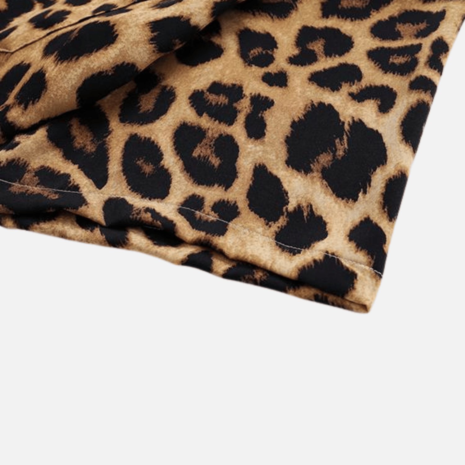 Retro Leopard Print Shirt