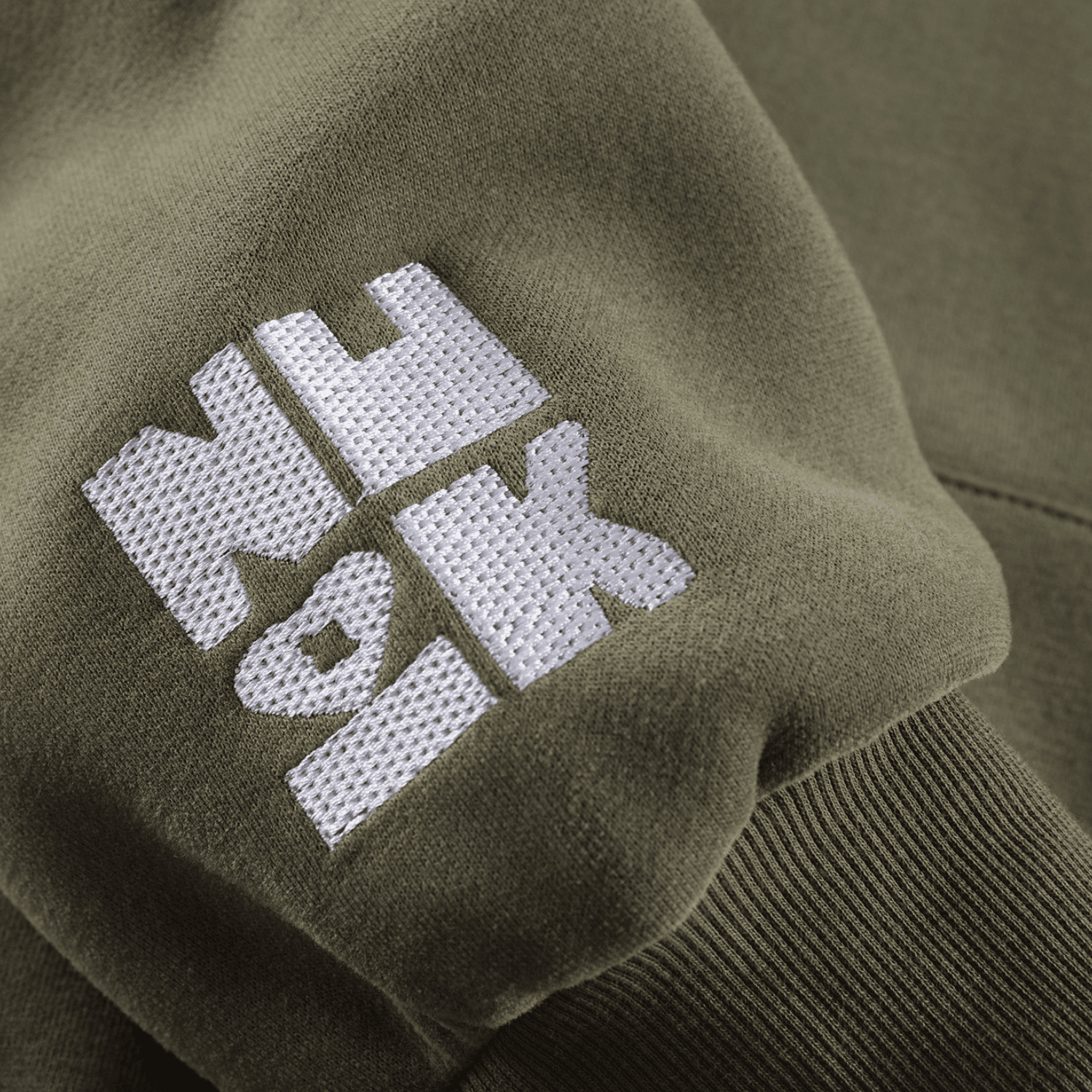 Embroidered Letter Patch Sweatshirt