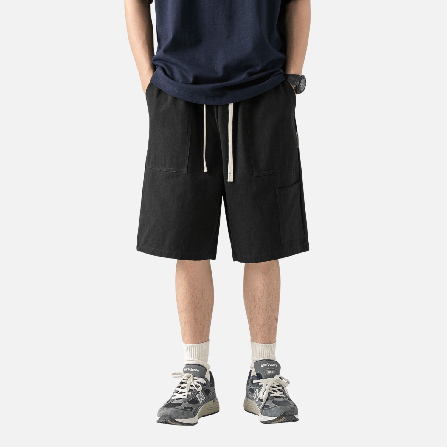 Japanese-Style Cargo Shorts