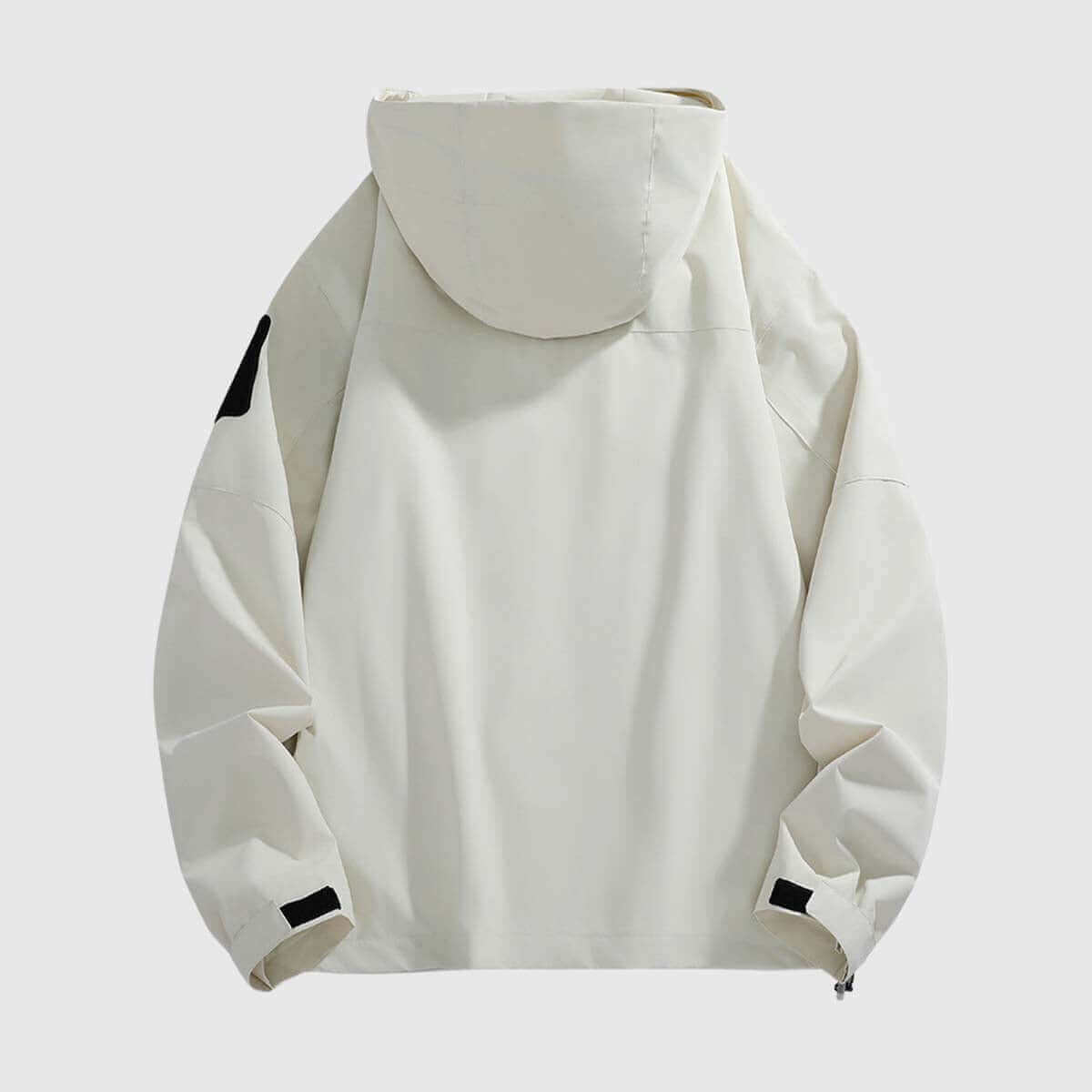 Chaqueta impermeable con capucha y uso general