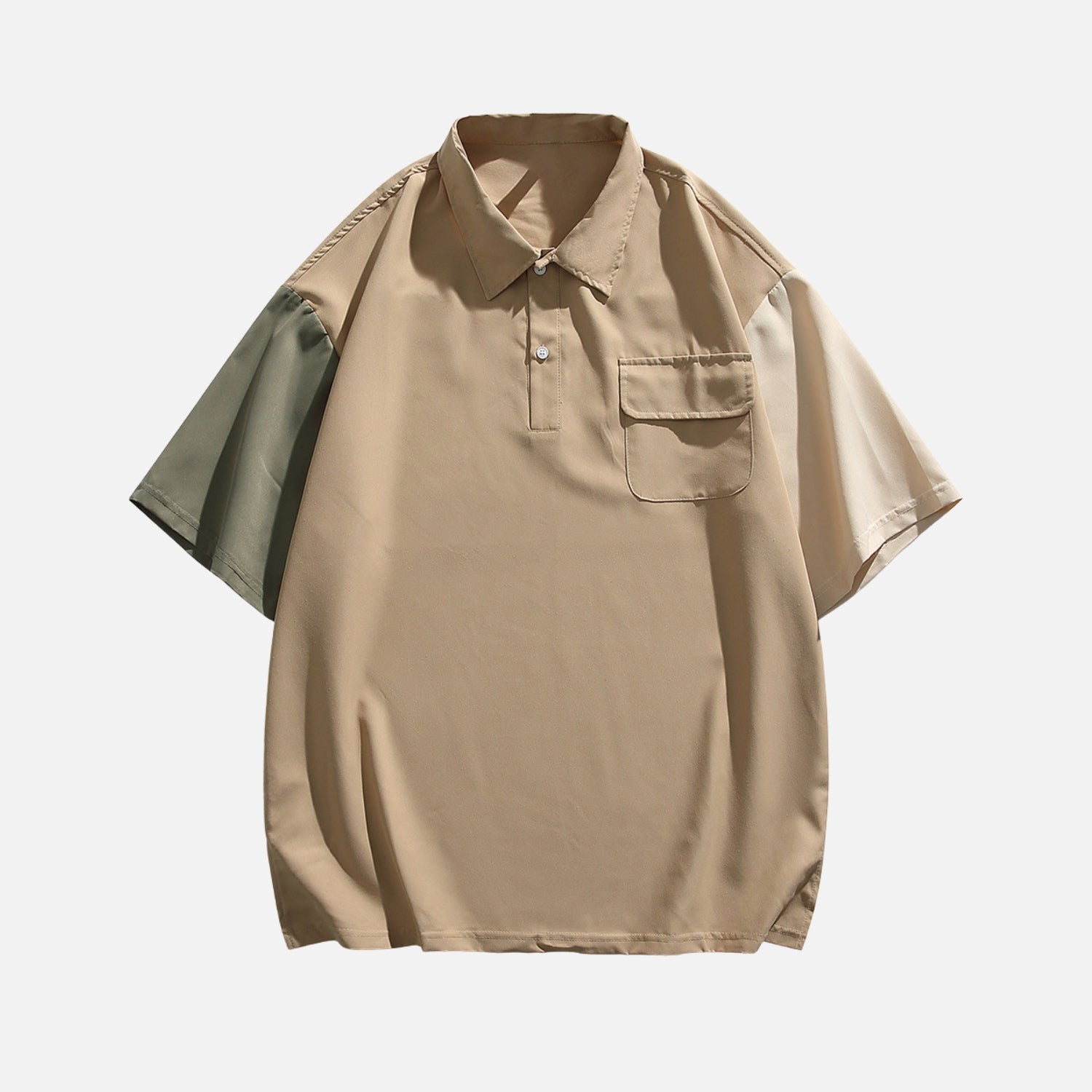 Modern Colorblock Pullover Tee